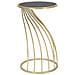 Tavolino Vkh548-oro-metallo-35x35x60 Cm - Foto miniatura 3