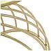Tavolino Vkh548-oro-metallo-35x35x60 Cm - Foto miniatura 5