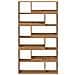 Libreria Rovere Artigianale 100x33x187,5 cm in Truciolato - Foto miniatura 4