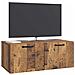 Mobile Porta TV da Muro Legno antico 78,5 x 41 x 30 cm - Foto miniatura 2