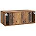 Mobile Porta TV da Muro Legno antico 78,5 x 41 x 30 cm - Foto miniatura 6