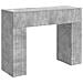 Tavolino da salotto Grigio Cemento 102 x 35 x 75 cm - Foto miniatura 1