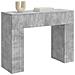 Tavolino da salotto Grigio Cemento 102 x 35 x 75 cm - Foto miniatura 3