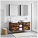 Set di mobili per il bagno 5 pcs Rovere Fumo - Foto miniatura 4