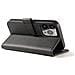 Custodia Magnetica Con Flap E Portafoglio, Per Infinix Hot 30 - Nera - Foto miniatura 1