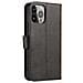Custodia Magnetica Con Flap E Portafoglio, Per Infinix Hot 30 - Nera - Foto miniatura 7
