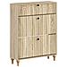 Mobile per scarpe ALKMAAR 78 x 24 x 103 cm Legno ingegnerizzato - Foto miniatura 1