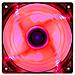 Air Force 14cm, Ventilatore, Computer case, 14 cm, Nero, Rosso, LED, Rosso - Foto miniatura 1