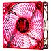 Air Force 14cm, Ventilatore, Computer case, 14 cm, Nero, Rosso, LED, Rosso - Foto miniatura 2