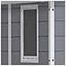 Cassetta Da Giardino 'manor Dd' - Cm. 185 X 152 X H. 226 - Grigio - Foto miniatura 4