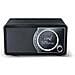 DR-450 (BK) - Radio digitale portatile con DAB / DAB+ / FM, Bluetooth 4.2, funzione sveglia / sonno e snooze, effetto legno, colore: Nero - Foto miniatura 2