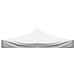 Telo Tetto Di Ricambio Per Gazebo 3x6mt Bianco Tessuto Pvc Ricambio 9012/1 - Foto miniatura 3