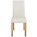 Set Di 2 Sedie Da Pranzo In Pelle Sintetica Beige Broadway - Foto miniatura 8