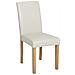Set Di 2 Sedie Da Pranzo In Pelle Sintetica Beige Broadway - Foto miniatura 5