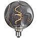 Lampadina Maxi Globo Bumped, Decorativa, Con Filamento A Spirale, Fumo In Vetro, 14 X 14 X 18,5 Cm, 1 X E27, 5w, 150lm, 2000k, 240v - Foto miniatura 5