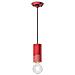 Lampada A Sospensione Decò C2501-roc Colore Rosso - Foto miniatura 1