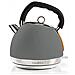 Kawk520egy Bollitore Elettrico 1.8 L Soft Touch Grigio - Foto miniatura 1