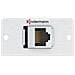 Konnect 50 Alu - Modulares Faceplate-snap-in - Rj-45 (7444000827)  - Foto miniatura 1
