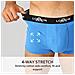 Equipaggiata Boxer Hipsters London Men Di Fm Nero (black 01) S (pack Of 8)  - Foto miniatura 4