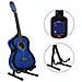 Set Chitarra Classica per Principianti 12 pz Blu 4/4 39"" - Foto miniatura 1