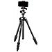 Mkelmii4cmb-bh Cavalletto Fotocamere Bluetooth Fibra Di Carbonio Testa A Sfera Nero - Foto miniatura 2