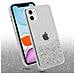 Custodia Compatibile Con Apple Iphone 11 Pro Max In Trasparente Con Glitter - Coperchio Protettivo In Silicone Tpu Flessibile Con Glitter Scintillanti - Foto miniatura 3