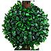 Pianta Di Bosso Artificiale A Sfera Con Vaso Verde 90 Cm - Foto miniatura 2