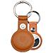 Custodia Originale Ciondolo Per Apple Airtag Beam Leather Brown - Foto miniatura 1