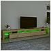 Mobile Porta Tv Con Luci Led Rovere Sonoma 290x36,5x40 Cm - Foto miniatura 4