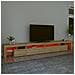 Mobile Porta Tv Con Luci Led Rovere Sonoma 290x36,5x40 Cm - Foto miniatura 5