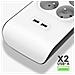 Ciabatta 8 Prese + 2 Usb 2,4a Protezione Fulmini Con Cavo Da 2m - Foto miniatura 4