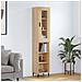 Credenza Rovere Sonoma 34,5x34x180 Cm In Legno Multistrato - Foto miniatura 1