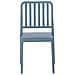 Set Di 2 Sedie Da Giardino Blu Sersale - Foto miniatura 5
