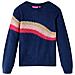 Maglione Per Bambini Lavorato A Maglia Blu Marino 104 - Foto miniatura 1