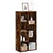 Libreria Rovere Fumo 50x25x105 Cm In Legno Multistrato - Foto miniatura 1