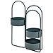 Supporto Per Vasi Colutena Metallo 56 Cm Blu Scuro - Foto miniatura 3