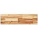 Ripiano A Parete 80x20x4 Cm Legno Massello Acacia Rifinito Olio - Foto miniatura 2