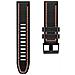 Cinturino In Silicone Bianco Per Garmin Fenix 8x 7 6x 6 5x 5 5s Black 22 Mm - Foto miniatura 5