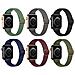 Set Da 6 Cinturini P. Apple Watch 42/44/45/49 Mm Revolt 02 Range Nylon, Multicolore - Foto miniatura 1