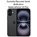 Custodia A Libro Book Cover Case Per Apple Iphone 16 Plus Navy-lime - Foto miniatura 2