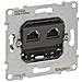 Seano Einsatz Datendose 765062 2xrj45 Kat. 6a Stp Geschirmt 5 (765062) - Foto miniatura 1