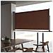 Lusso Casadino -  Tenda Laterale Retrattile Per Patio 120x300 Cm Marrone - Foto miniatura 8
