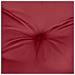Cuscini Per Panca 2 Pz Rosso Vino 100x50x7cm In Tessuto Oxford - Foto miniatura 5