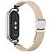 Elegante Cinturino Con Fibbia Intrecciata Per Xiaomi Mi Band 9/10 Apricot - Foto miniatura 4
