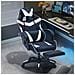 Altair Sedia Da Gioco Ergonomica Reclinabile Bianca E Nera - Foto miniatura 5
