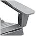 Sedia Adirondack grigio chiaro 74x82x91 cm HDPE - Foto miniatura 7