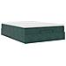 Struttura Letto Pouf con Materasso 140x200 cm in Velluto - Foto miniatura 6