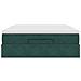 Struttura Letto Pouf con Materasso 140x200 cm in Velluto - Foto miniatura 7