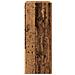 Mobile a Muro con Porte in Vetro - Legno Recuperato - 69.5x34x90 cm - Foto miniatura 7