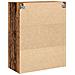 Mobile a Muro con Porte in Vetro - Legno Recuperato - 69.5x34x90 cm - Foto miniatura 8